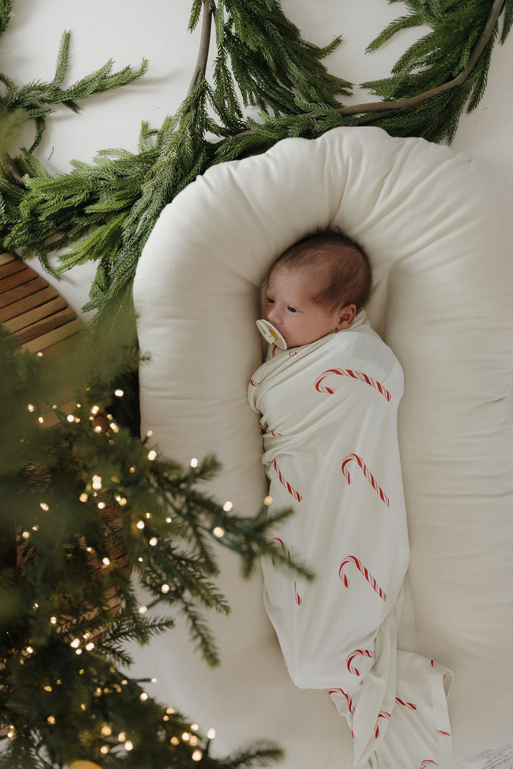 Bamboo Swaddle | Candy Cane