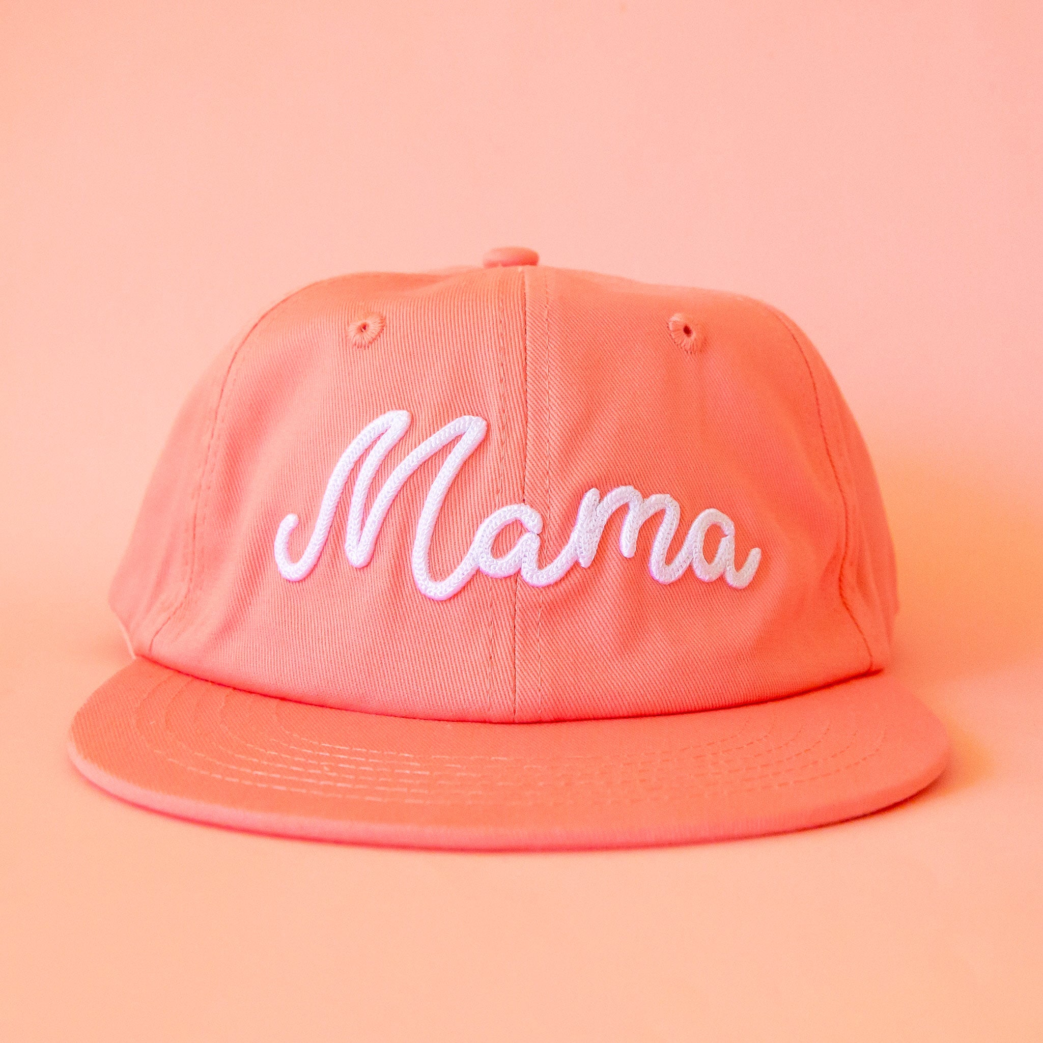 Mama Flat Brim Hat