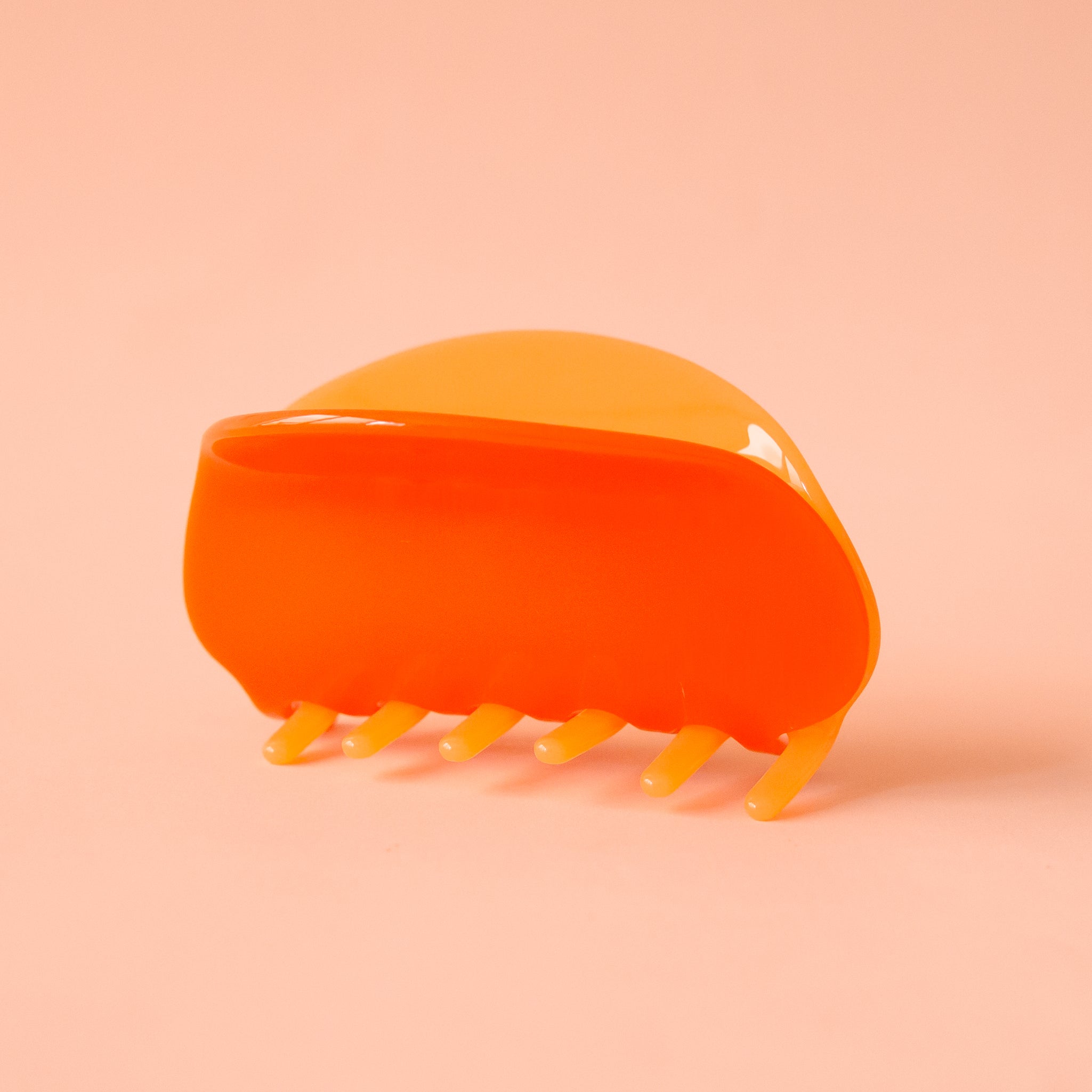Two-Tone Hair Claw | Blood Orange
