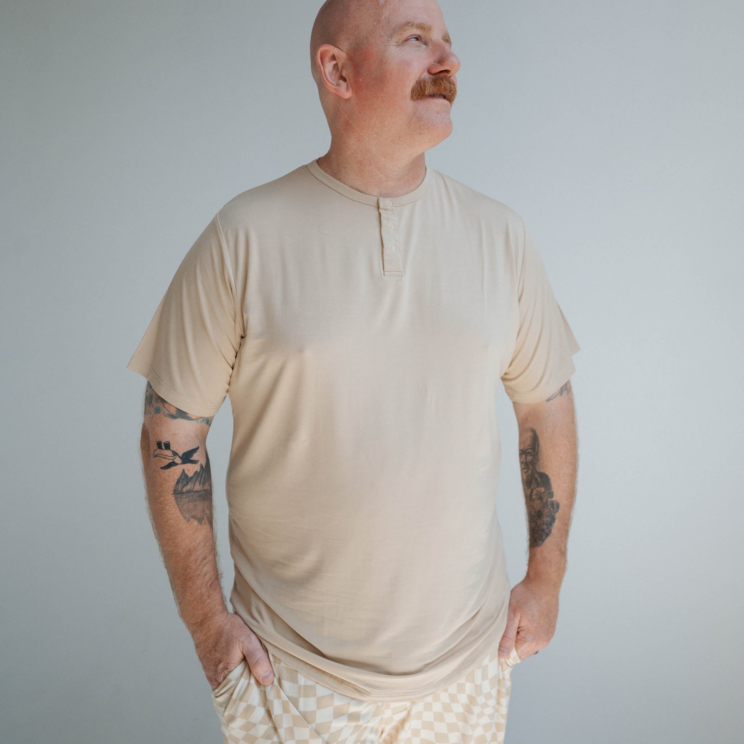 Tan | Everyday Men's Henley