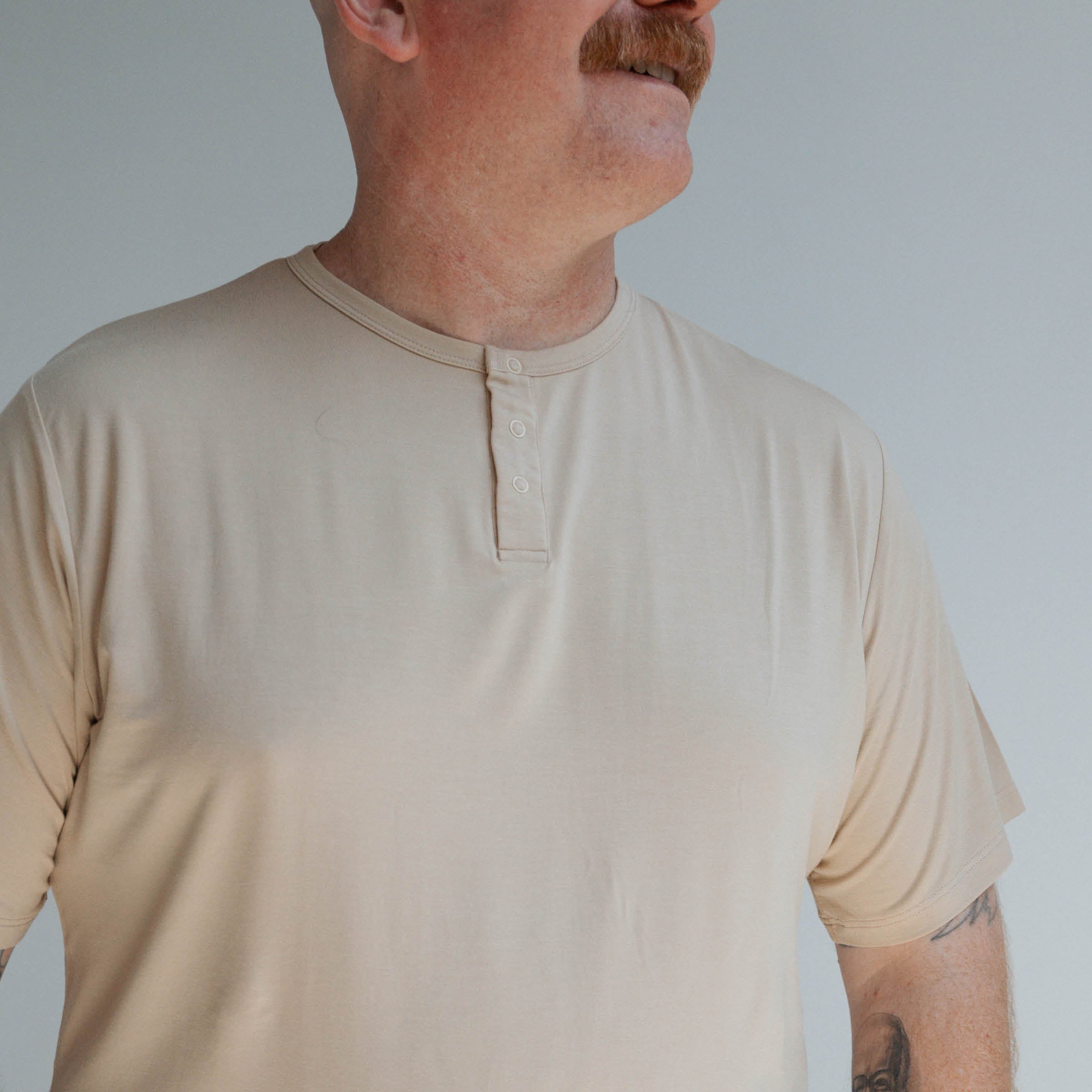 Tan | Everyday Men's Henley