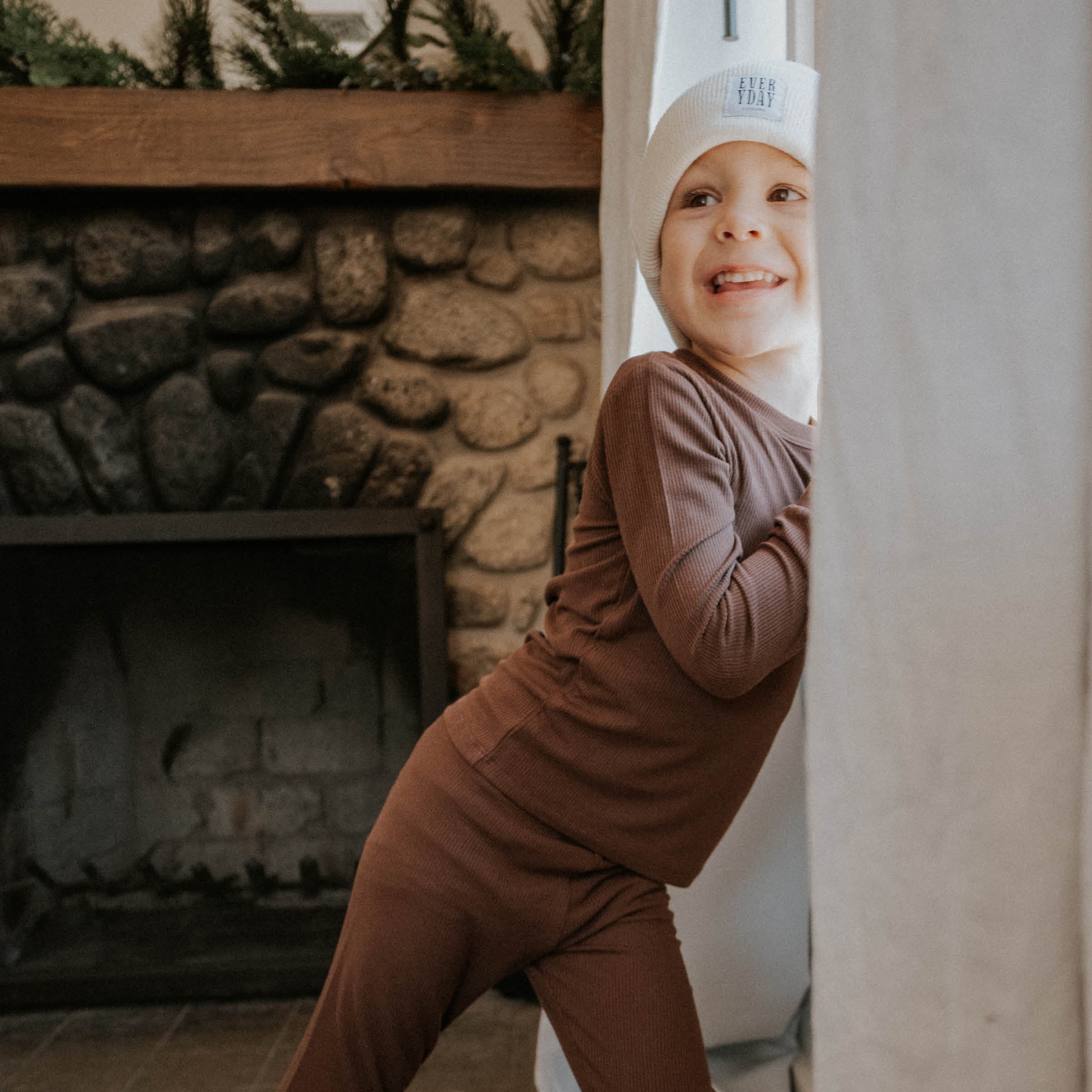 Cowboy Coffee | Ribbed Bamboo Viscose Two Piece Set