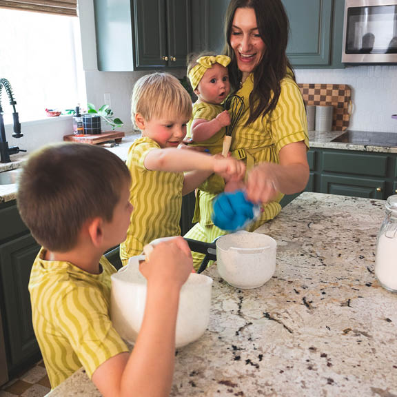 Lemon Lime | Bamboo Viscose Two Piece Short Set