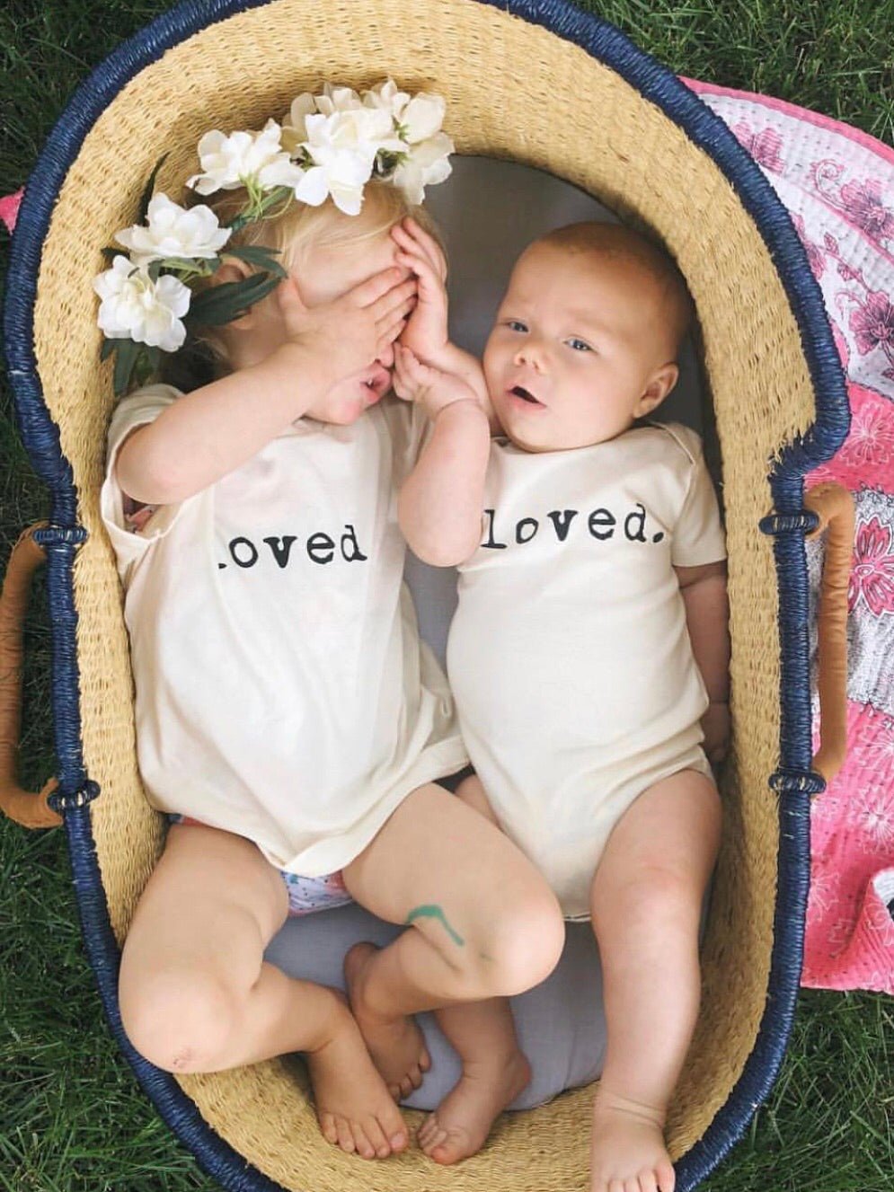 Loved. Organic Cotton Kids Tshirt Short Sleeve