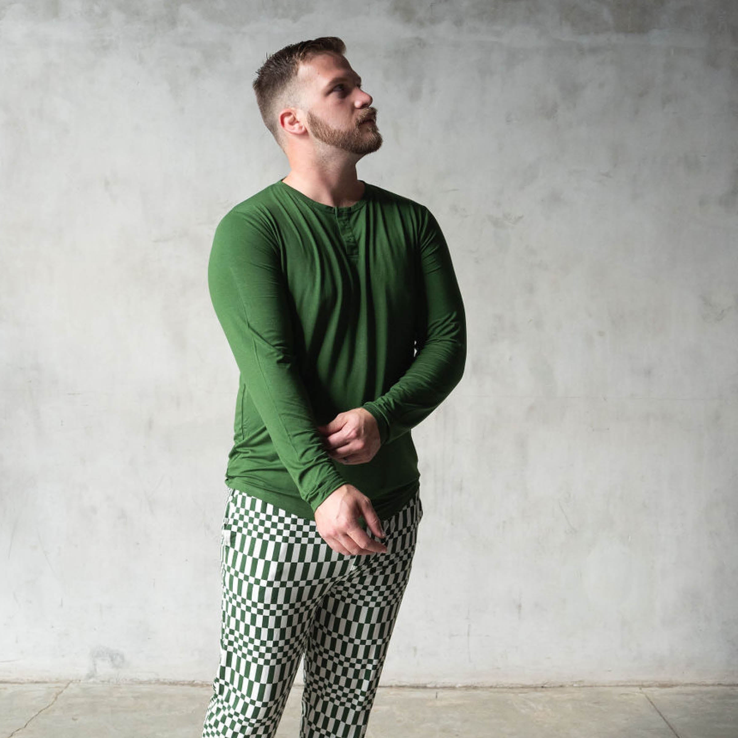 Green | Everyday Men's Henley