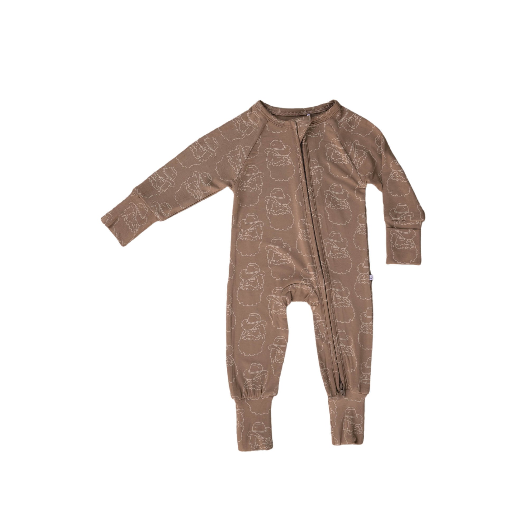 Ranch Santa | Bamboo Viscose Zip Romper