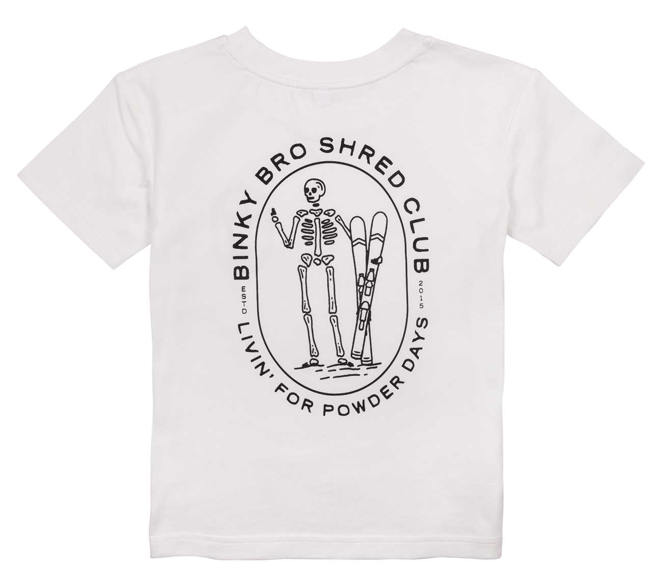 BinkyBro - Powder Skelly Graphic T-Shirt