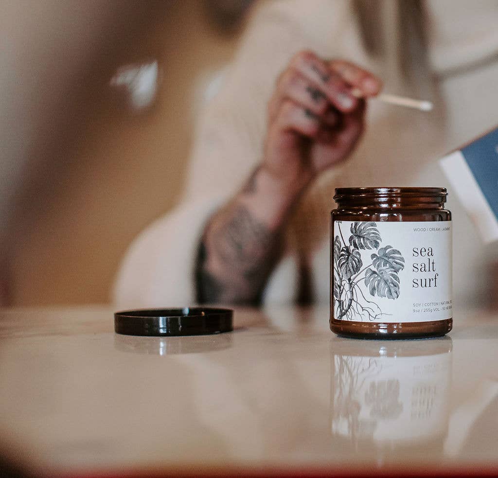 Broken Top Brands - Sea Salt Surf Natural Soy Candle 9 oz