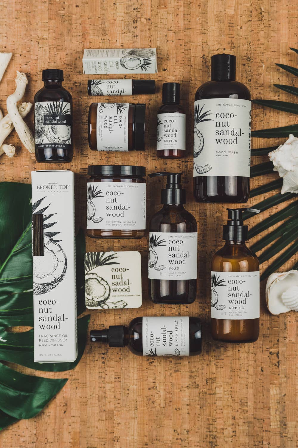 Broken Top Brands - Coconut Sandalwood Hand Soap 8 oz