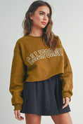 Load image into Gallery viewer, BUTTERMELON - FRENCH TERRY FLEECE WITH EMBROIDERED SWEATSHIRT - BMT7260: IVORY / M
