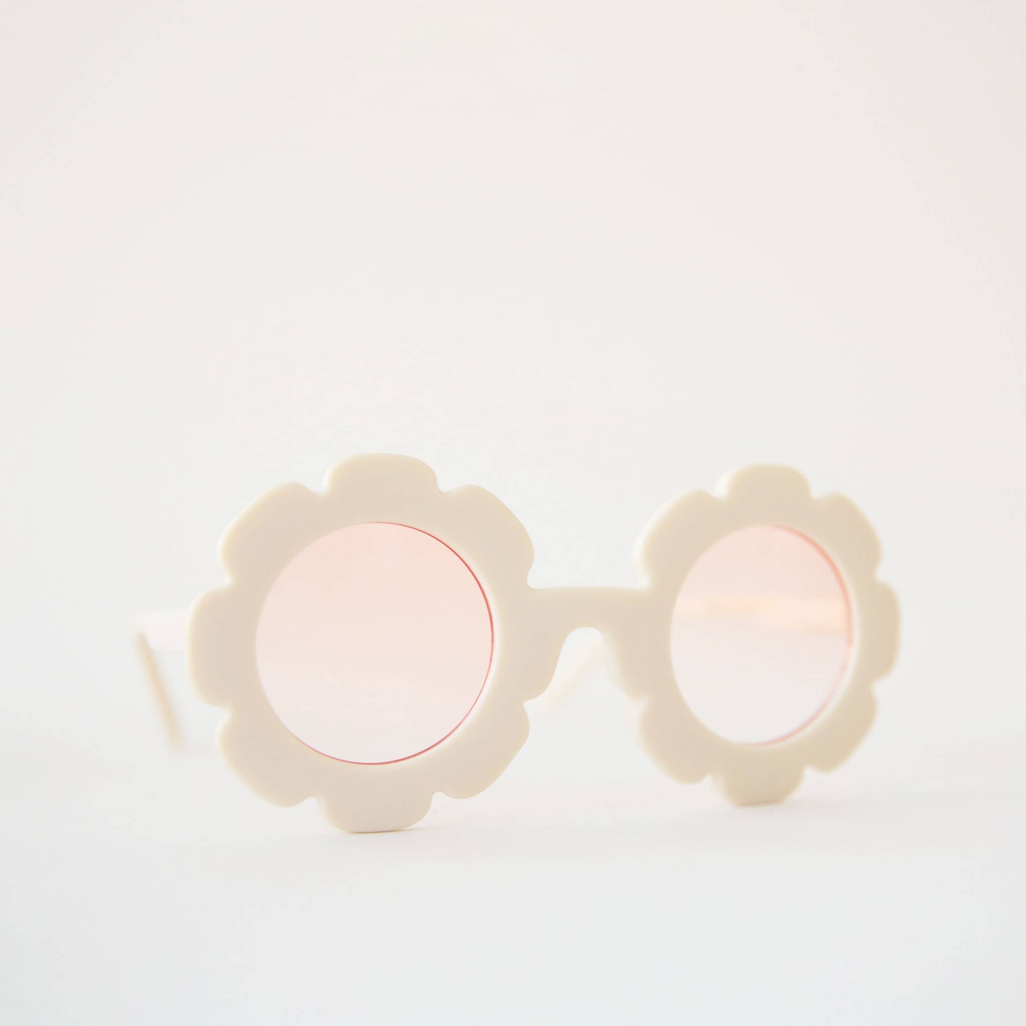 Sunshine Studios - Kids Flower Sunglasses | Ivory