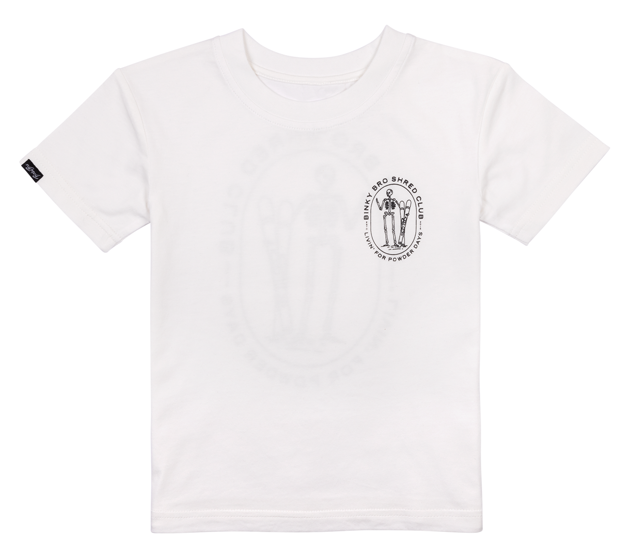 BinkyBro - Powder Skelly Graphic T-Shirt