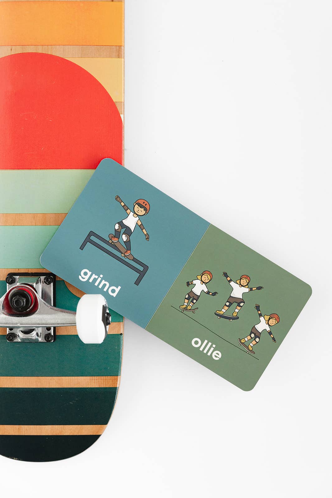 Left Hand Book House - Skater Baby- Board Book