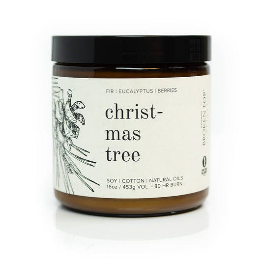 Broken Top Brands - Christmas Tree Natural Soy Candle 16 oz