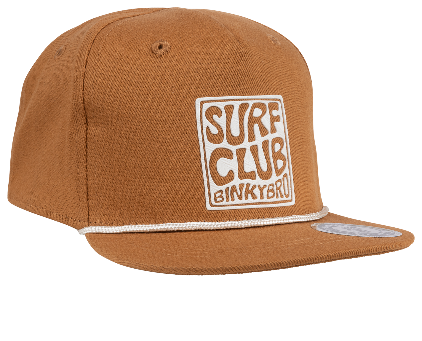 BinkyBro - Surf Club Hat: Brown / Infant (4 months - 12 months) / Standard Fit