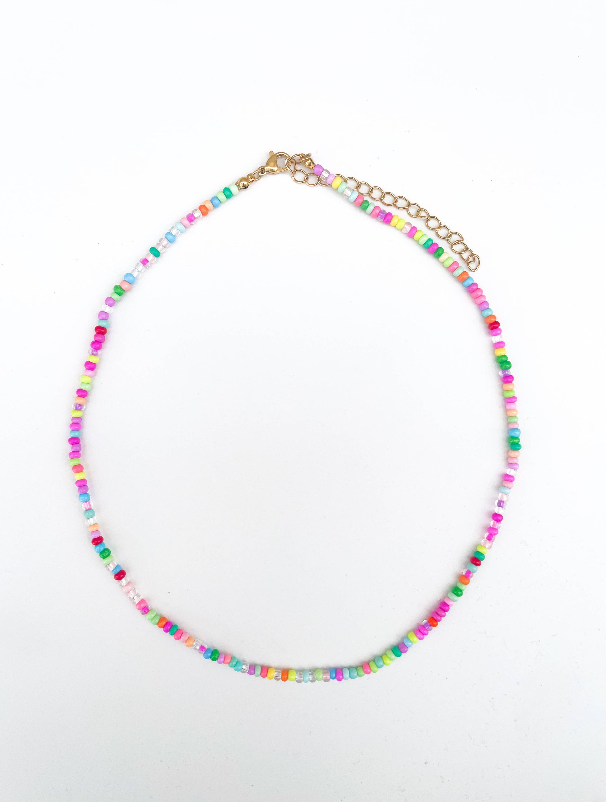 Pip & Co. - Rainbow Sprinkles - Seed Bead Necklace