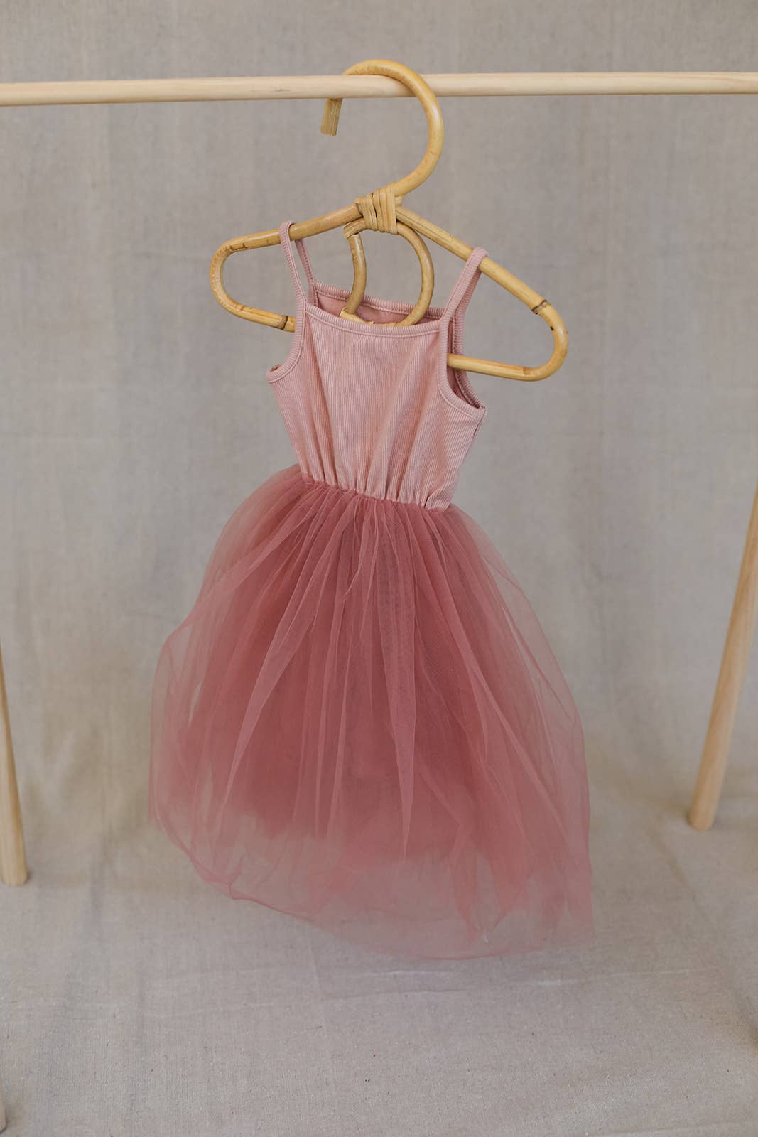 ntrl co. - Ansley Tulle Dress: 1-2T