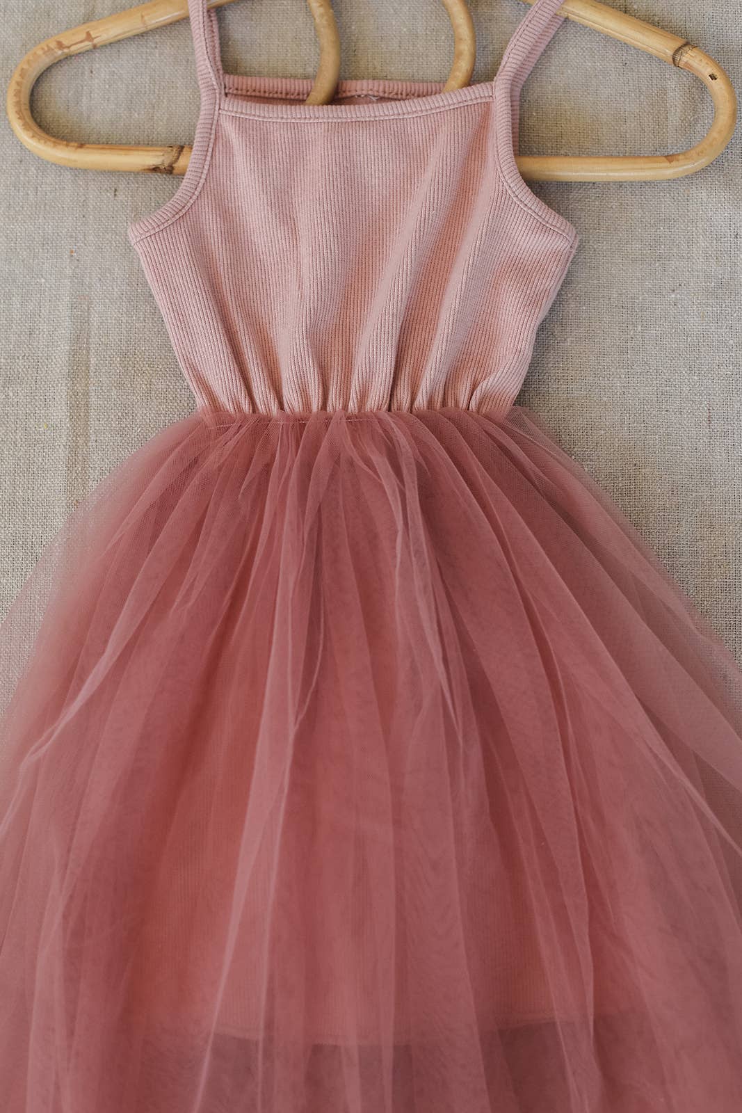 ntrl co. - Ansley Tulle Dress: 1-2T