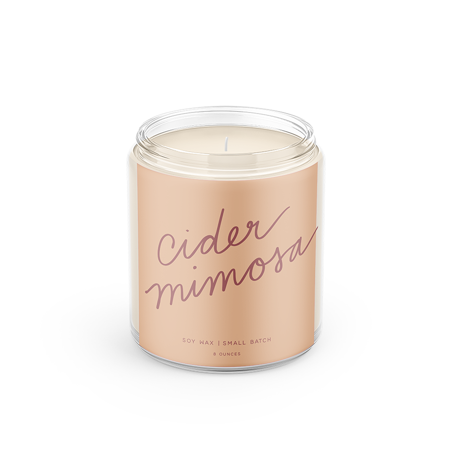 Poured Goods - Cider Mimosa - Fall Candle
