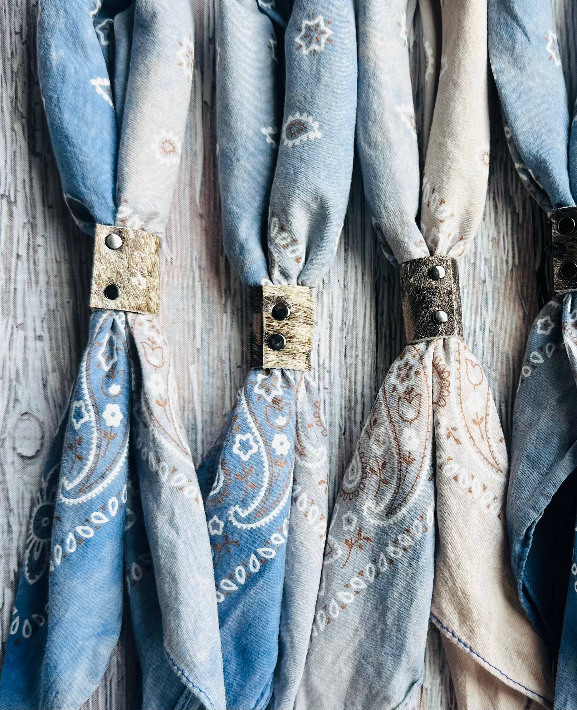 Denim Hues Hand Dyed Bandana