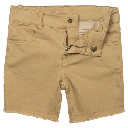 BinkyBro - Waco Shorts (Tan): 18 months - 24 months