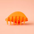 Load image into Gallery viewer, Sunshine Studios - Two-Tone Hair Claw | Blood Orange
