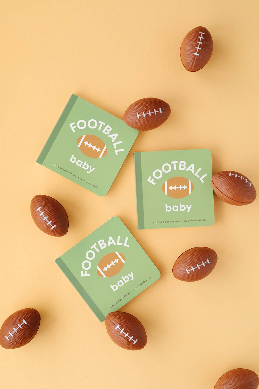 Left Hand Book House - Football Baby- Board Book