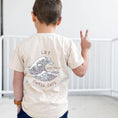 Load image into Gallery viewer, Little Rad Things - Dope Threads Swell Days Tee: 4T / Dark Beige Acid Wash
