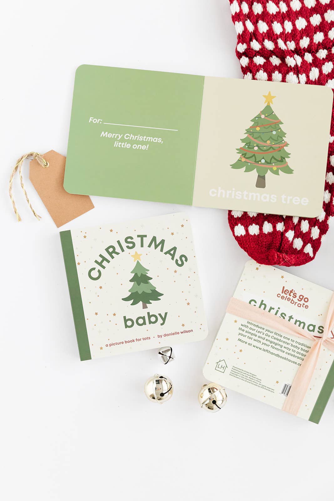 Left Hand Book House - Christmas Baby- Holiday Board Book