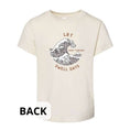 Load image into Gallery viewer, Little Rad Things - Dope Threads Swell Days Tee: 4T / Dark Beige Acid Wash
