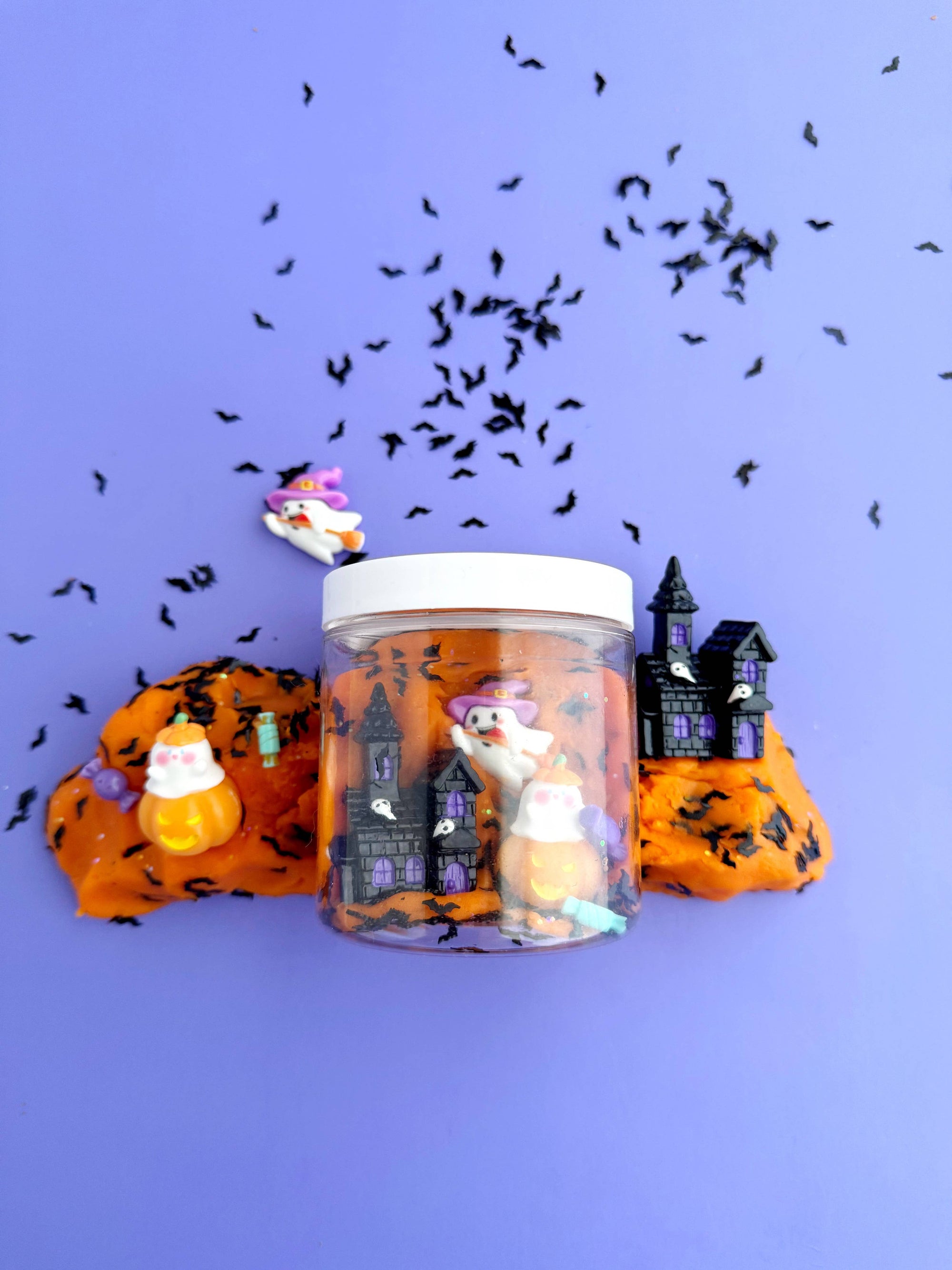 Earth Grown KidDoughs (KidDoughs by EGKD) - Halloween Night Mini Dough-To-Go