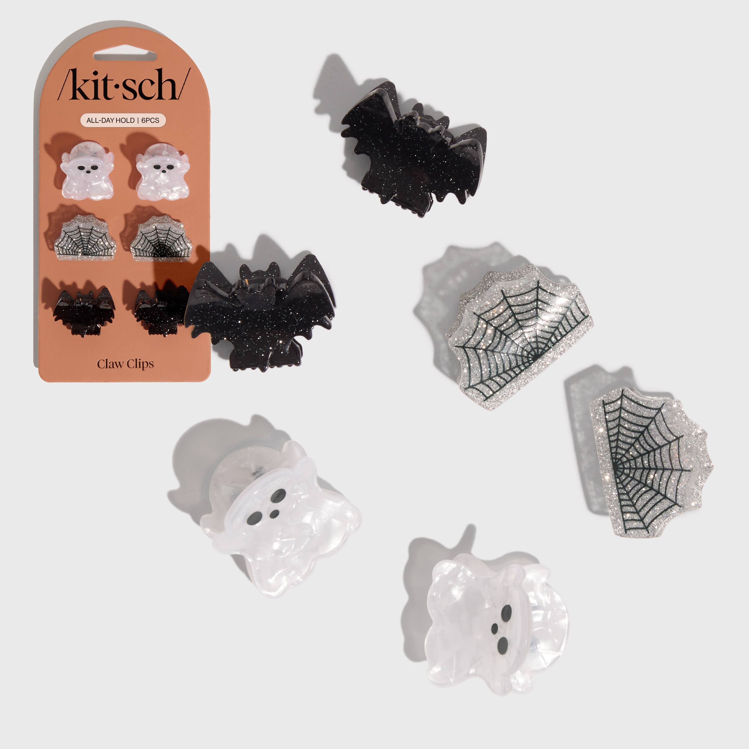 KITSCH - Mini Claw Clips 6pc Set - Halloween
