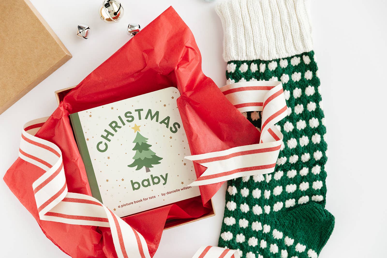 Left Hand Book House - Christmas Baby- Holiday Board Book