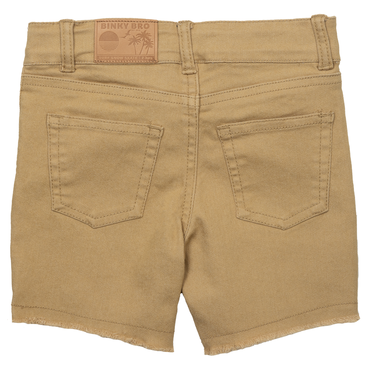 BinkyBro - Waco Shorts (Tan): 18 months - 24 months