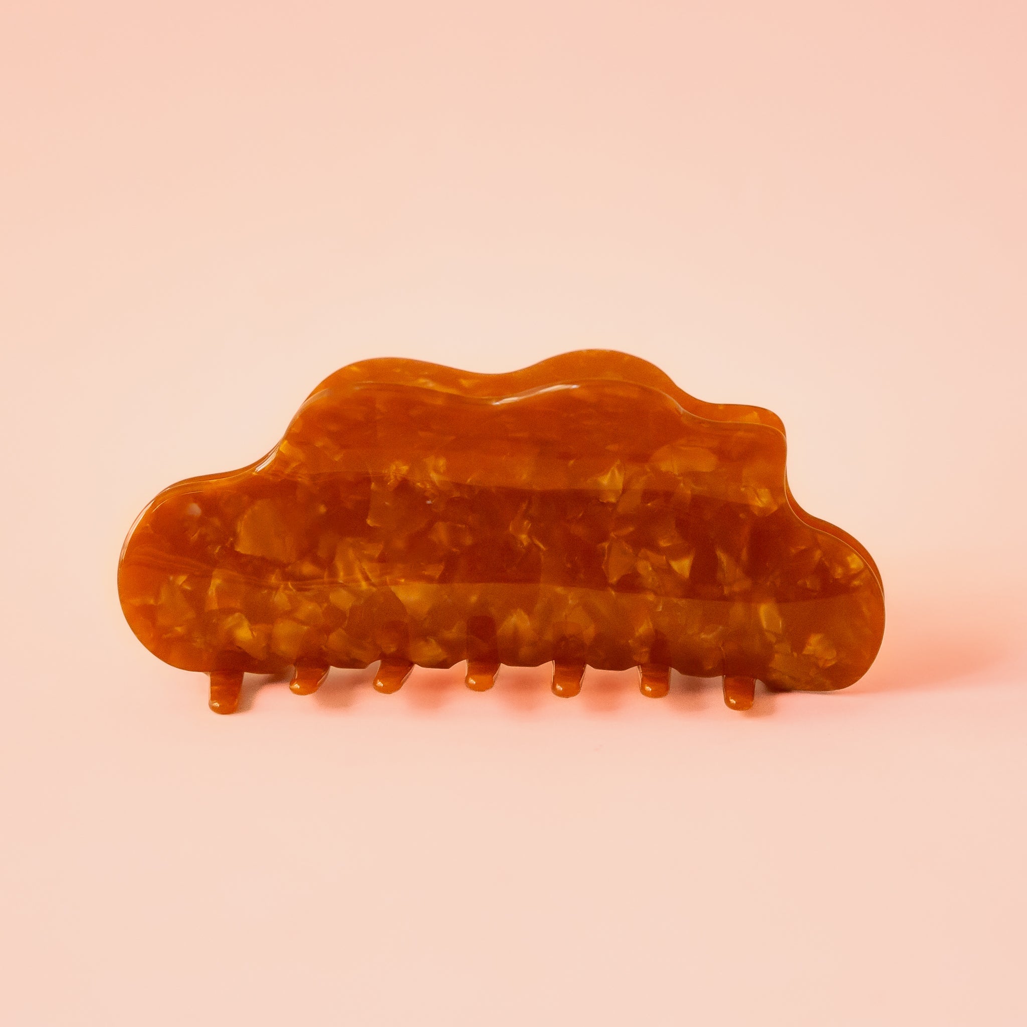 Wavy Hair Claw | Brown Sugar