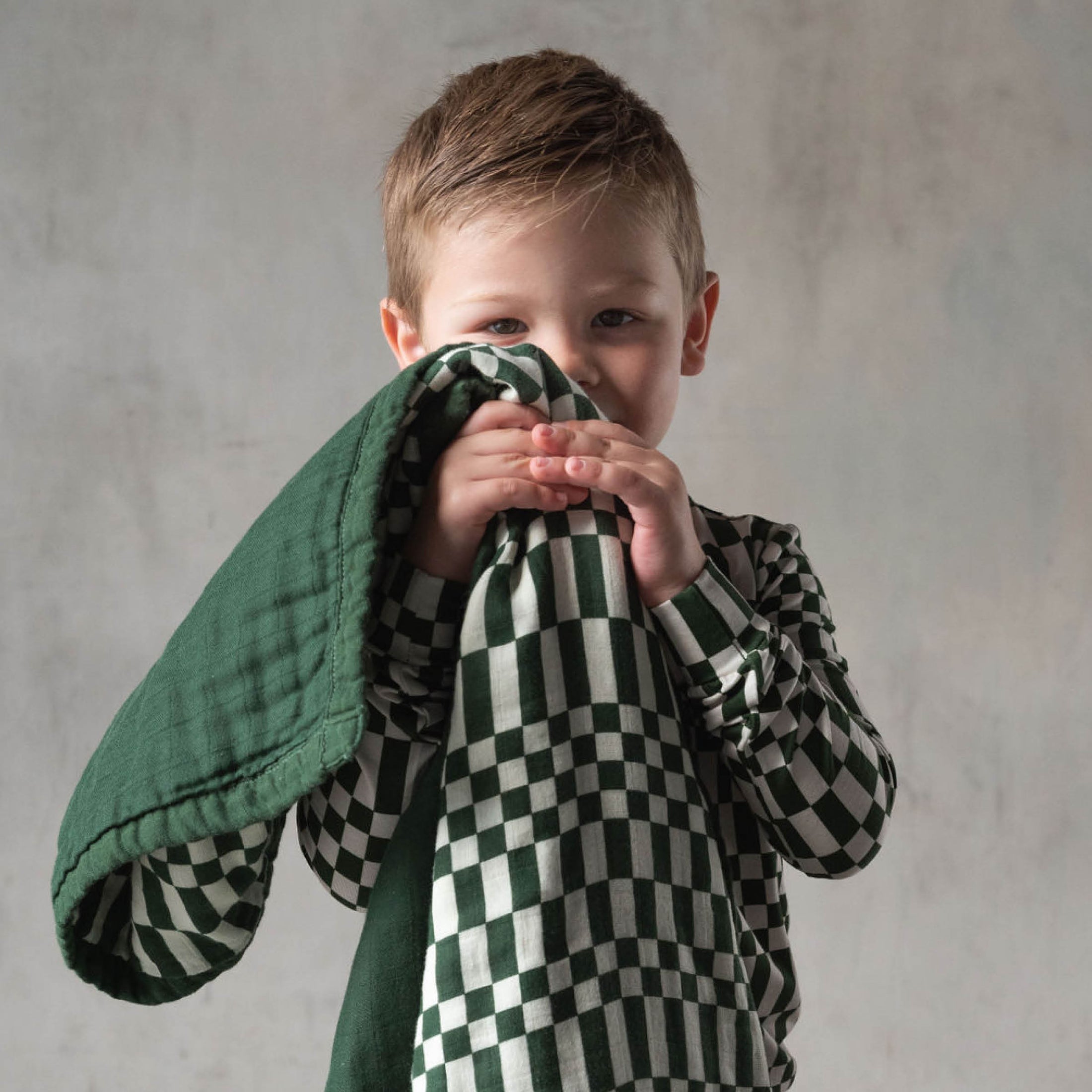 Everyday Check | Reversible Muslin Quilt