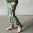 Load image into Gallery viewer, Everyday Check | Mens Bamboo Jogger (Green Check)
