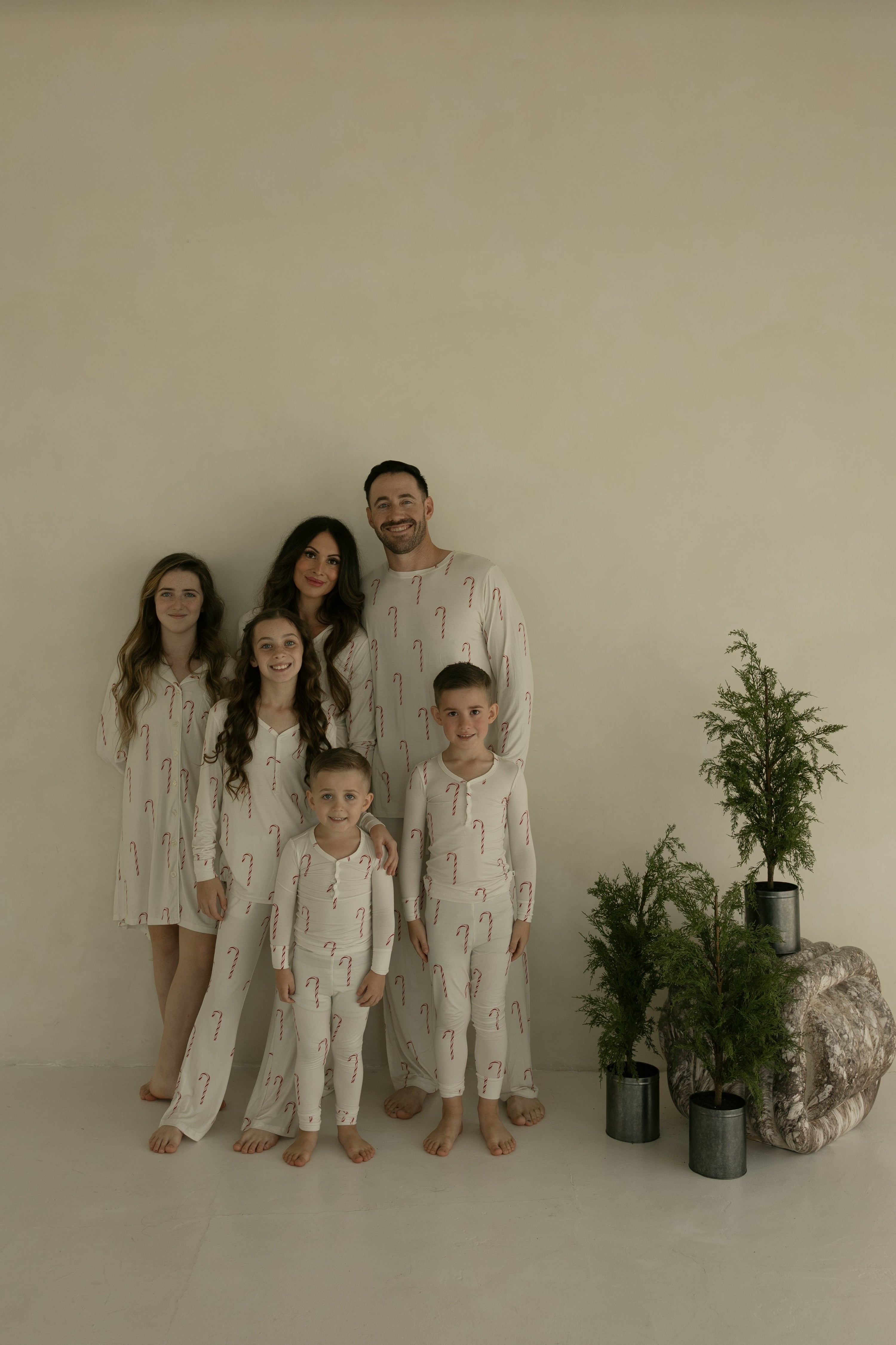 Women's Bamboo Pajamas | Candy Cane