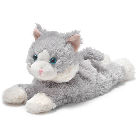 Warmies - Laying Down Gray Cat Warmies