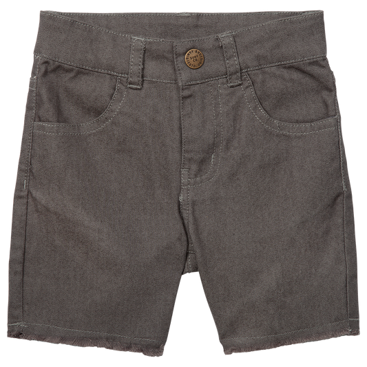 BinkyBro - Waco Short (Grey): 12 months - 18 months