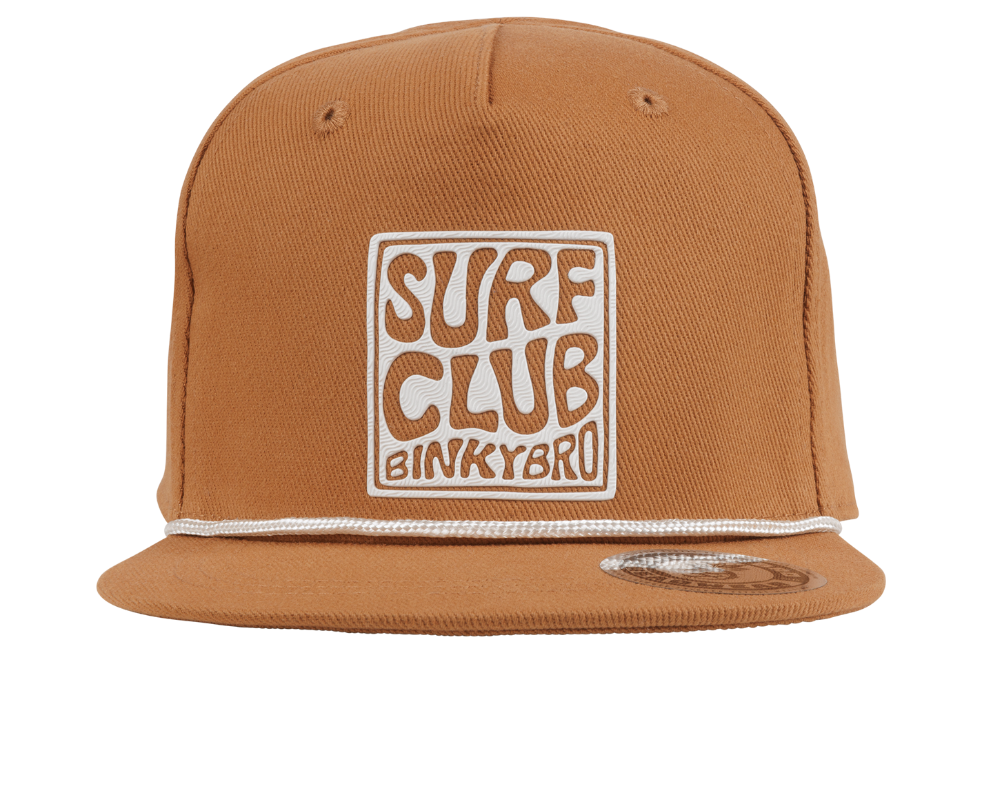 BinkyBro - Surf Club Hat: Brown / Infant (4 months - 12 months) / Standard Fit