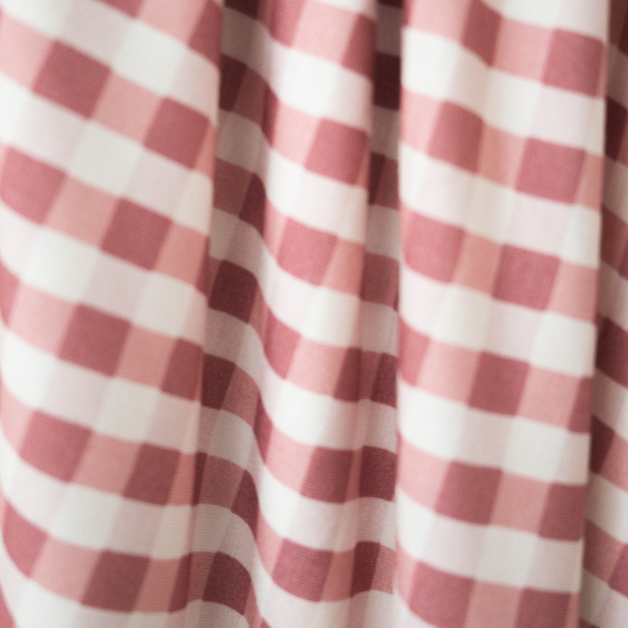 Berry Gingham | Bamboo Swaddle