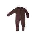 Load image into Gallery viewer, Cowboy Coffee | Ribbed Bamboo Zip Romper
