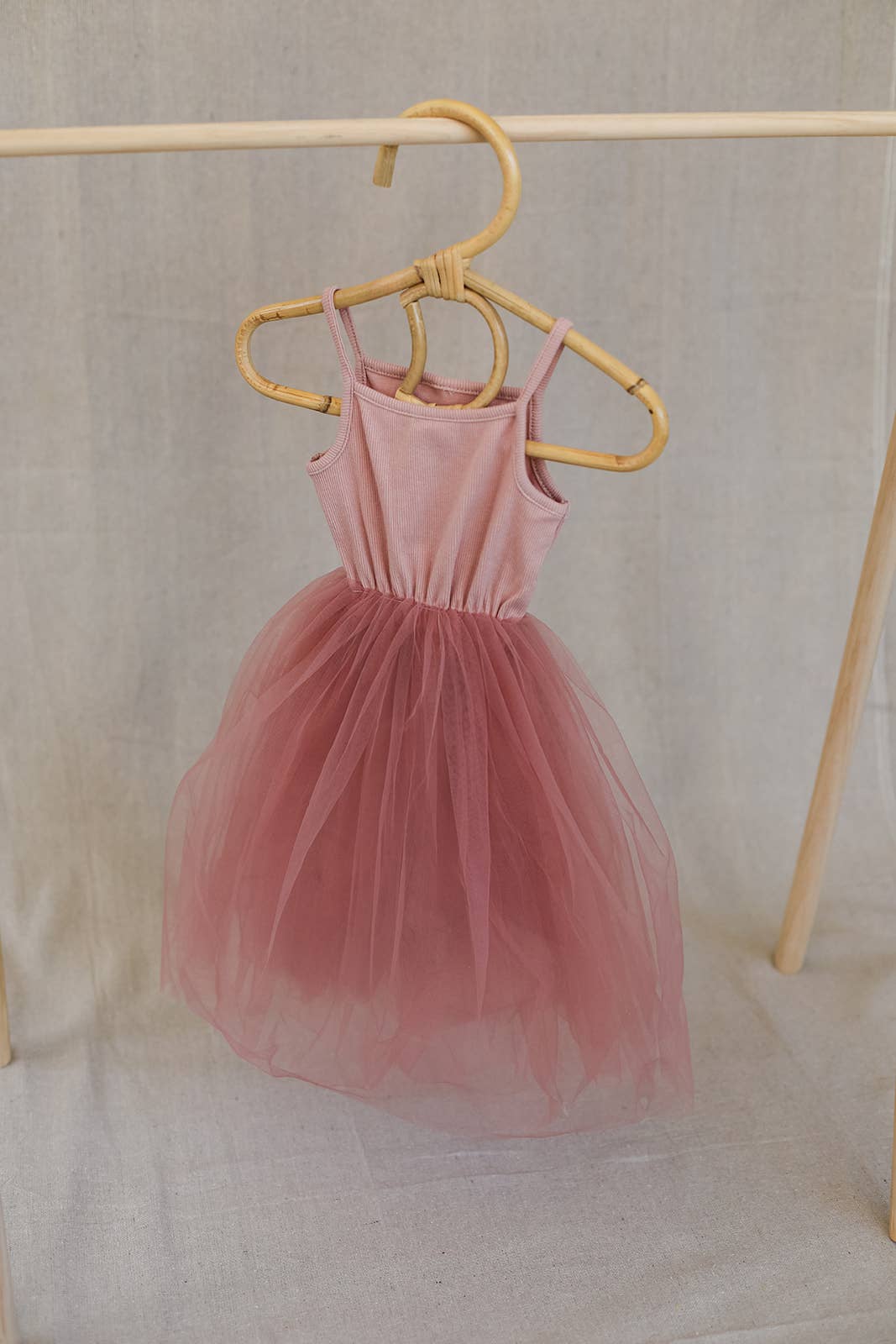 ntrl co. - Ansley Tulle Dress: 1-2T