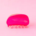 Load image into Gallery viewer, Sunshine Studios - Two-Tone Hair Claw | Dragon Fruit
