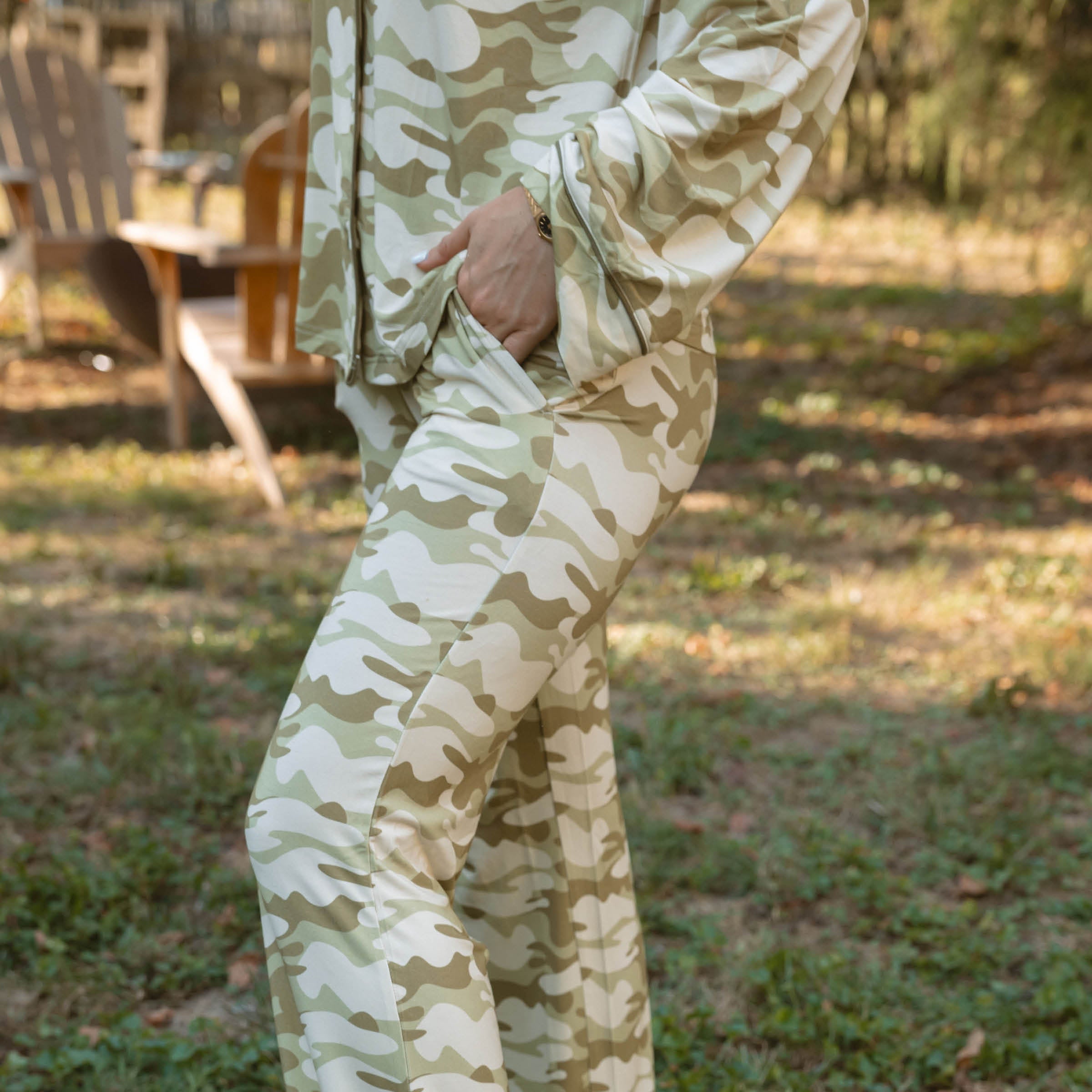 Vintage Camo | Women's Flare Set