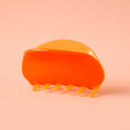 Load image into Gallery viewer, Sunshine Studios - Two-Tone Hair Claw | Blood Orange
