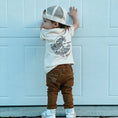 Load image into Gallery viewer, Little Rad Things - Dope Threads Swell Days Tee: 4T / Dark Beige Acid Wash
