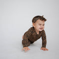 Load image into Gallery viewer, Cheetah | Bamboo Zip Romper
