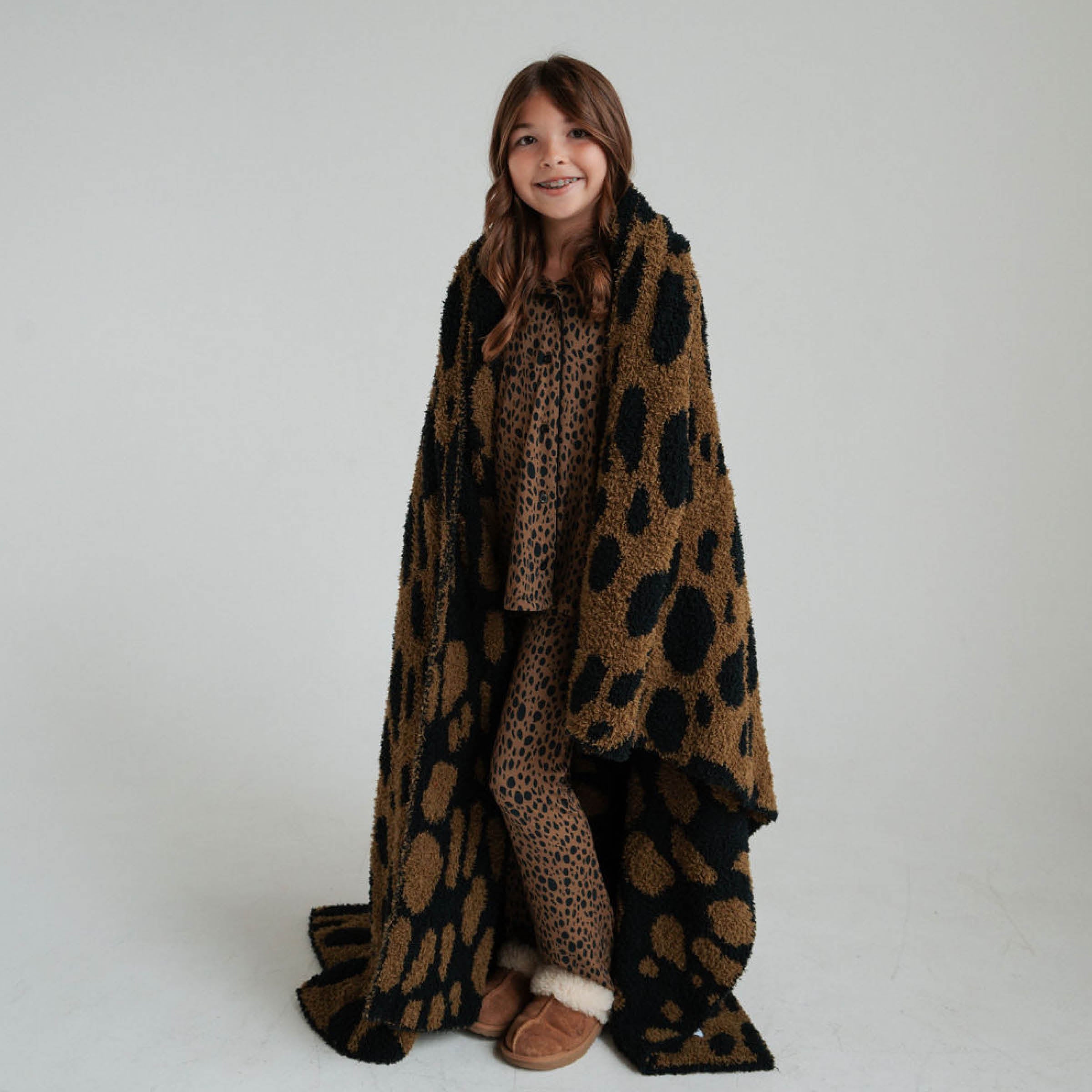 Cheetah | Girl's Flare Set